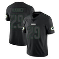 GB.Packers #29 Xavier McKinney Player Black Impact Limited Home Game ROCER Stitched Jerseys
